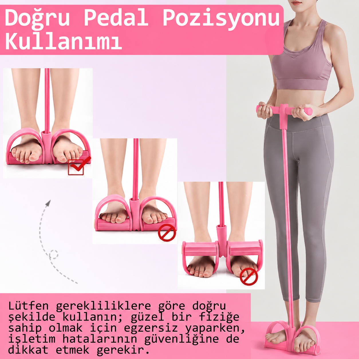 Yüksek Kalite Lastikli Vücut Geliştirici Egzersiz Aleti