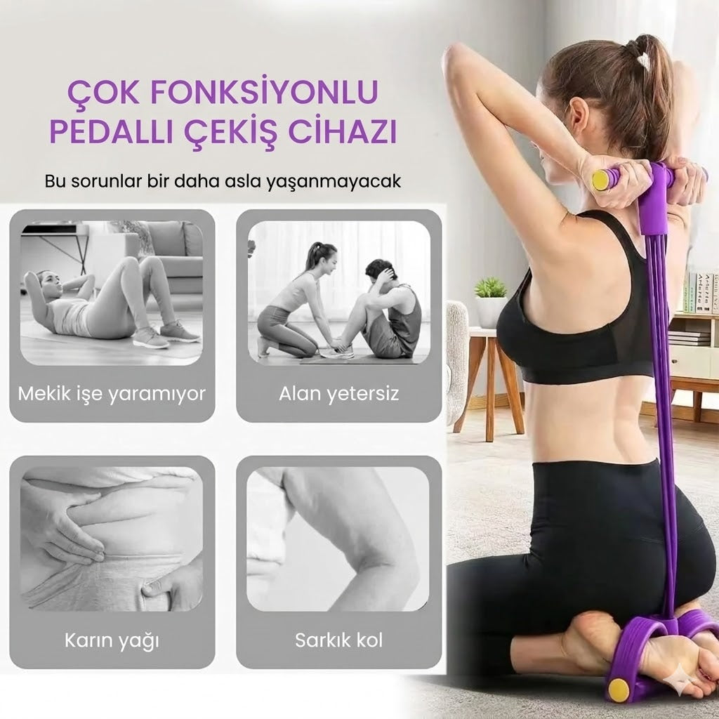Yüksek Kalite Lastikli Vücut Geliştirici Egzersiz Aleti